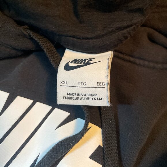 Nike Sportswear Club Fleece Crop Hoodie Sweatshirt - Picture 4 of 8